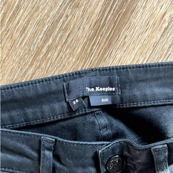The Kooples Skin Black Skinny Jeans 28 - Picture 4 of 9